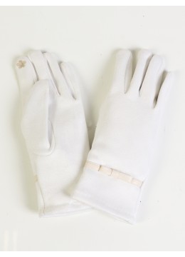  Stitched Bow Touch Screen Glove