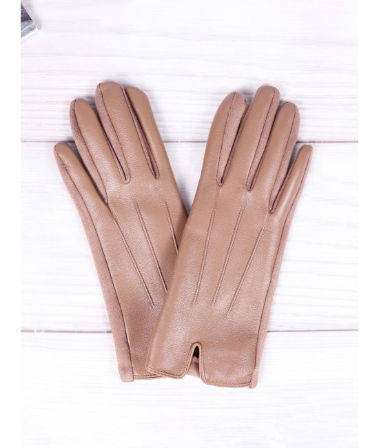 PU Touch Screen Gloves w/ Triple Lines