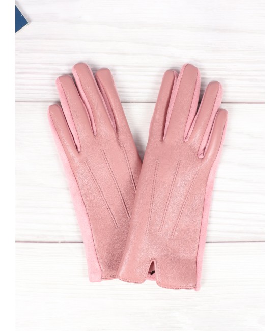 PU Touch Screen Gloves w/ Triple Lines