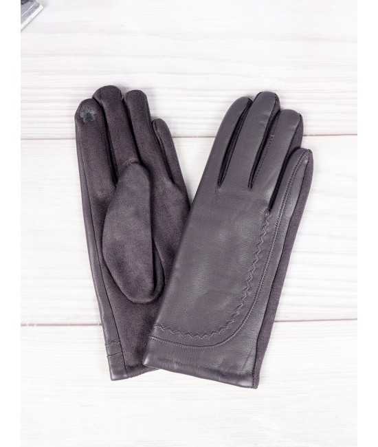 PU Touch Screen Gloves W/ Pattern Design PU Touch Screen Gloves W/ Pattern Design