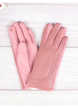 PU Touch Screen Gloves W/ Pattern Design