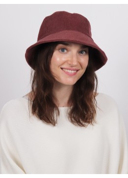 Solid Color Corduroy Bucket Hat 