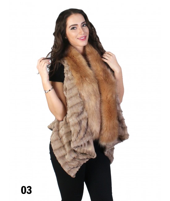 Faux Fur Fashion Vest