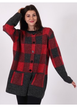 Plaid Outwear W/ Buttons
