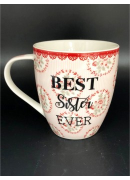 "Best Sister Ever" Mug With Gift Box