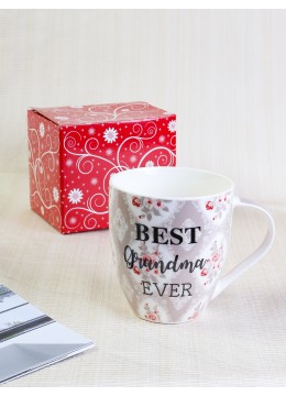 "Best Grandma Ever" Mug With Gift Box