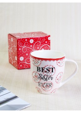 "Best Sister Ever" Mug With Gift Box