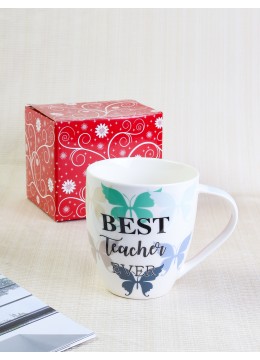 "Best Teacher Ever" Mug With Gift Box