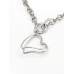 Heart Iron Chain Necklace Heart Iron Chain Necklace