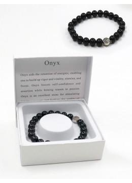 Onyx Blessing Bead Bracelets with Gift Box 