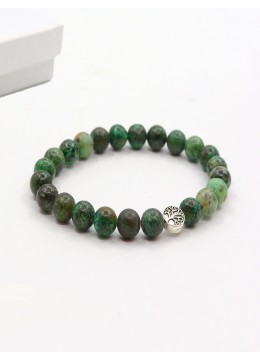 African Turquoise Bead Bracelets with Gift Box