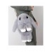 Cute Plush Bunny Bag /Royal Blue