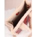 Faux Leather Purse W/Fur trim. Faux Leather Purse W/Fur trim.